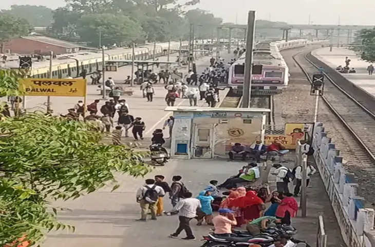 Faridabad मालगाड़ी दुर्घटनाग्रस्त, रेल यातायात प्रभावित