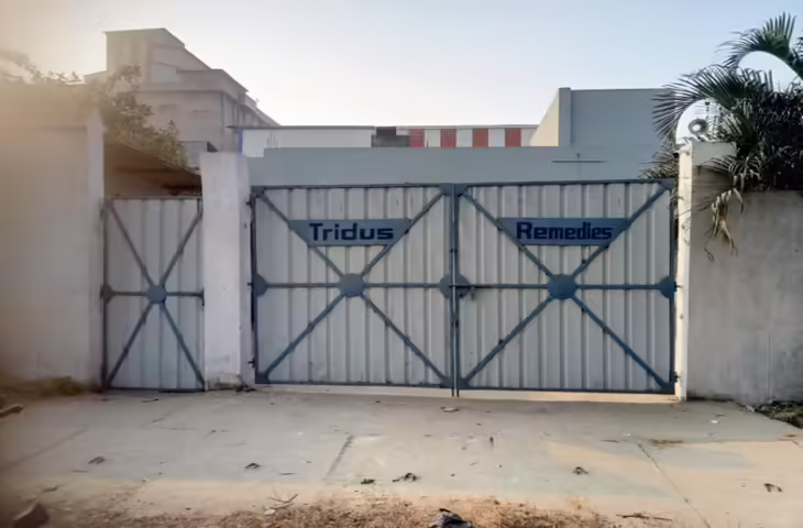 वैशाली में ट्रिडस रेमेडीज कंपनी के गेट पर ताला, तेलंगाना&ndash;हिमाचल में कफ सिरप पर प्रतिबंध का असर