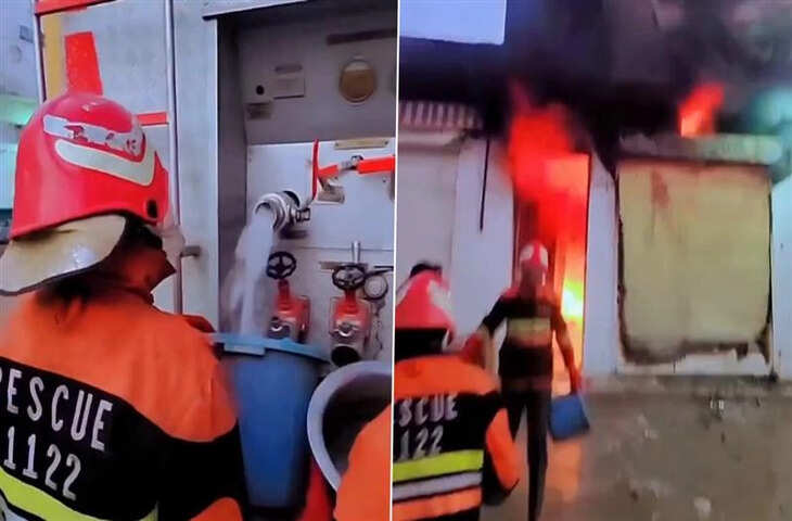 Viral Video : पाकिस्तान में&nbsp;बाल्टी से आग बुझाते दिखे&nbsp;दमकलकर्मी, पड़ोसी मुल्क का सूरते हाल देख भारतीय यूजर्स दंग&nbsp;