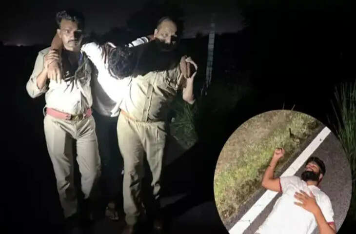 सुल्तानपुर के दोस्तपुर थाना क्षेत्र में नाबालिग से छेड़छाड़ का आरोपी मुठभेड़ में गिरफ्तार, साथी फरार