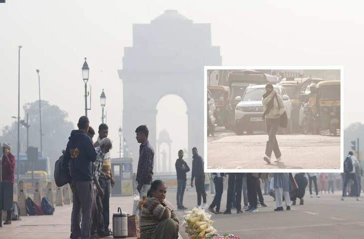 दिल्ली में कम नहीं हो रहा हवा में घुला जहर… रेड जोन में कई इलाके, AQI 300 के पार