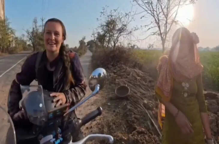 &lsquo;अतिथि देवो भव&rsquo; की जीवंत मिसाल: नीदरलैंड की महिला ट्रैवलर को हरियाणा में मिला असली भारतीय स्वागत