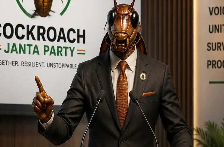 Gen-Z में छाया &lsquo;Cockroach Janta Party&rsquo; क्रेज, टीशर्ट पर कॉकरोच छपवाकर घूम रहे युवा&nbsp;
