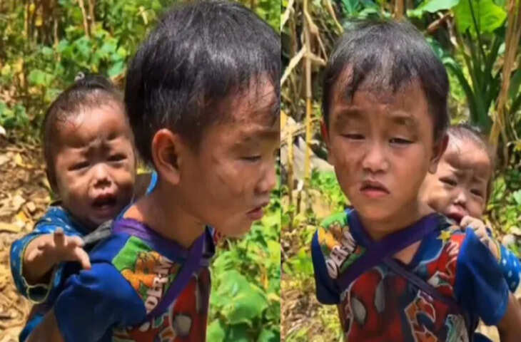 माता-पिता से बिछड़ा नन्हा भाई, बहन को गोद में उठाकर परिवार की तलाश में भटकता रहा दरबदर, रुला देगा ये वीडियो!
