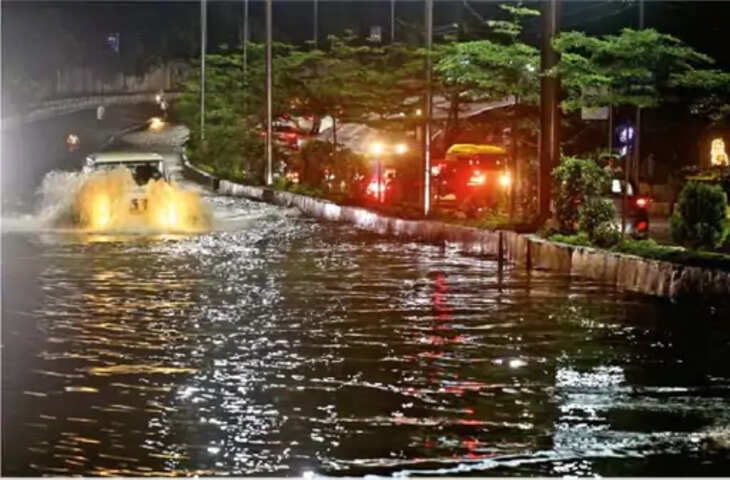 बारिश में फिर डूबे जयपुर के जलभराव वाले स्पॉट, 35 जगहों पर समस्या; सुधार के दावों पर उठे सवाल
