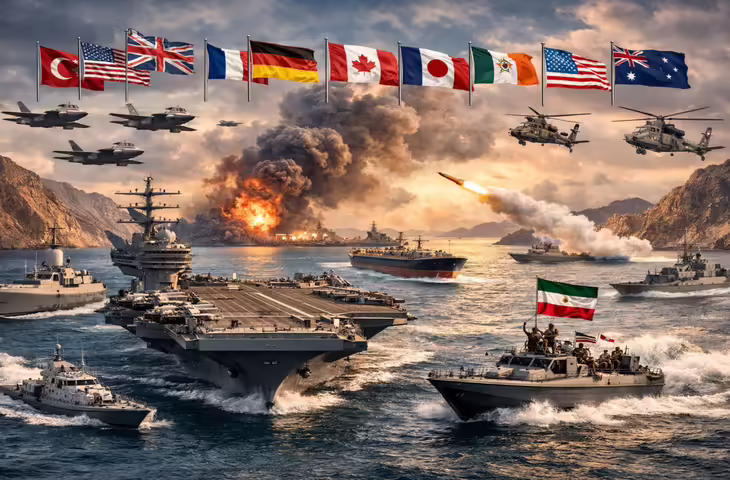 अपनी हरकतों से बाज आए ईरान&hellip; होर्मुज जलडमरूमध्य पर बढ़ते खतरे के बीच 22 देशों ने दी सख्त चेतावनी, आखिर क्या होने वाला है&nbsp;