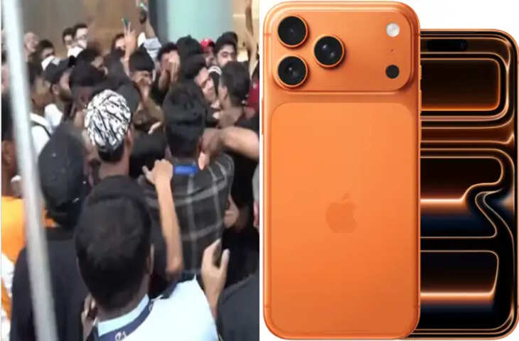 दे थप्पड़...दे थप्पड़..... iPhone के लिए एप्पल स्टोर में जबरदस्त मारधाड़, वायरल विडियो देख आप भी रह जायेंगे दंग&nbsp;