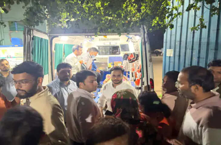शीतला माता मंदिर हादसा: घायल महिला को एयर एम्बुलेंस से भोपाल AIIMS भेजा, बेटे और भाई की हो चुकी है मौत