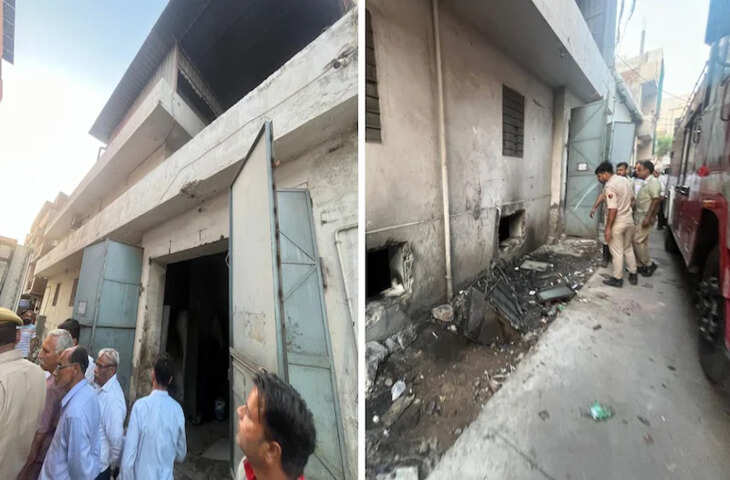 जयपुर: फैक्ट्री में ब्लास्ट के बाद लगी भीषण आग, UP की महिला कर्मचारी की मौत, बिहार के 2 मजदूर झुलसे
