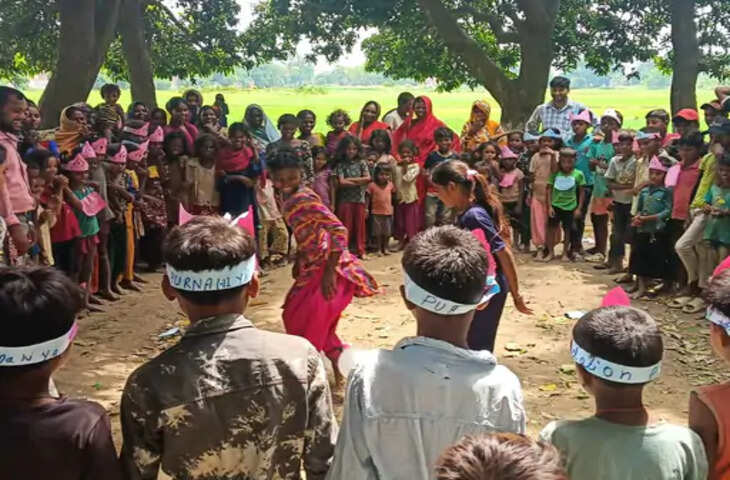 स्कूल से बाहर बच्चों को शिक्षा से जोड़ने की पहल, दोस्तियां पंचायत में लगा मोटिवेशनल कैंप; खेल गतिविधियों से बढ़ाया उत्साह