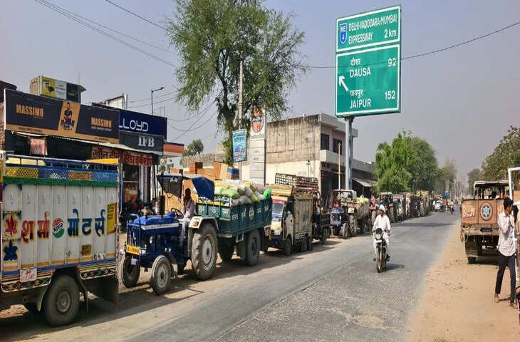 बड़ौदामेव कृषि मंडी में सरसों की बंपर आवक, व्यवस्थाएं चरमराईं