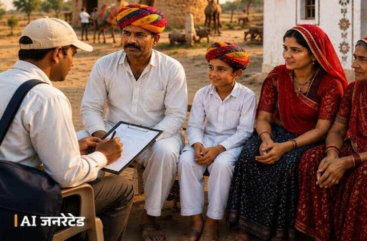 राजस्थान में अगले साल फरवरी से शुरू होगी जनगणना का दूसरा चरण, फुटेज में जाने 40 सवालों के जरिए होगी लोगों की गिनती