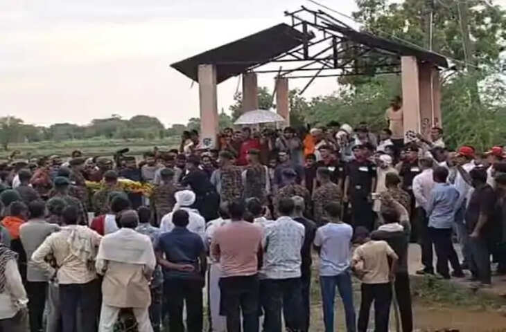 भिंड सड़क हादसे में घायल सेना के जवान अरविंद वर्मा की मौत, इलाज के दौरान तोड़ा दम