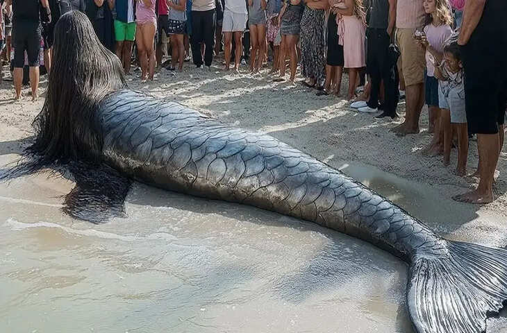 दुबई में समुद्र के किनारे दिखाई दी जलपरी ? तस्वीरें वायरल होते ही इंटरनेट पर मचा तहलका; देखकर होश खो बैठेंगे आप