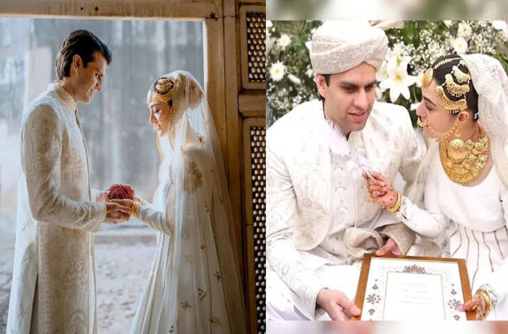 पाकिस्तानी एकट्रेस ने निकाह में अपने पति से मांगी ऐसी-ऐसी चीजें, वायरल हुआ वीडियो तो मचा बवाल