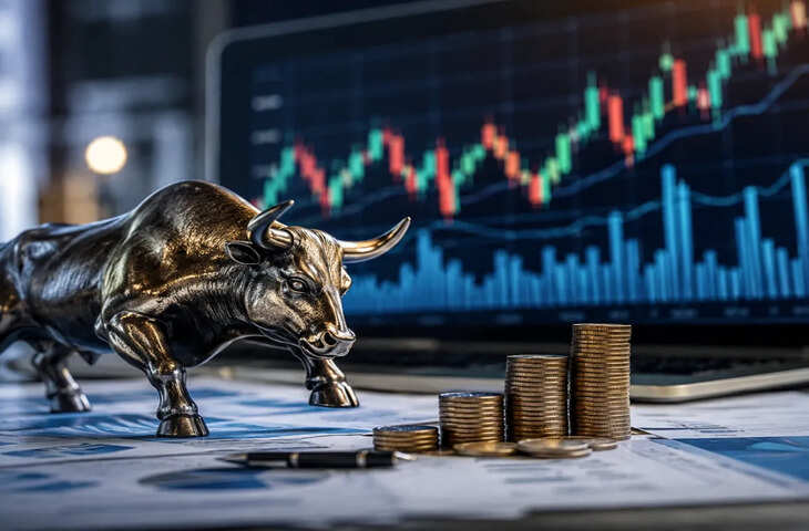 Share Market में शानदार रिकवरी: आईटी और मीडिया स्टॉक्स में भारी लिवाली से 74,700 के पार निकला सेंसेक्स