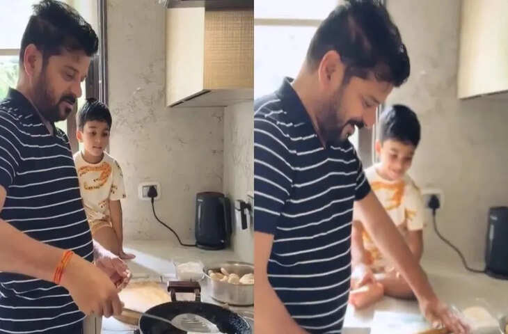 नाती की एक जिद और मुख्यमंत्री बन गए रसोइया, रेवंत रेड्डी का पूरी बेलते हुए वीडियो सोशल मीडिया पर हुआ वायरल