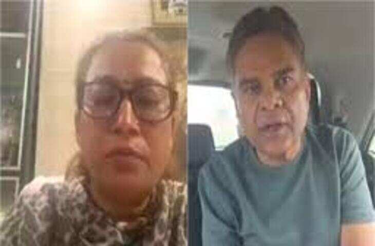 रोड पर खड़ी महिला को कहां से कहां पहुंचा दिया; मंत्री पत्नी के आरोपों पर पति का पलटवार, करप्शन की पोल खोलने की धमकी दी