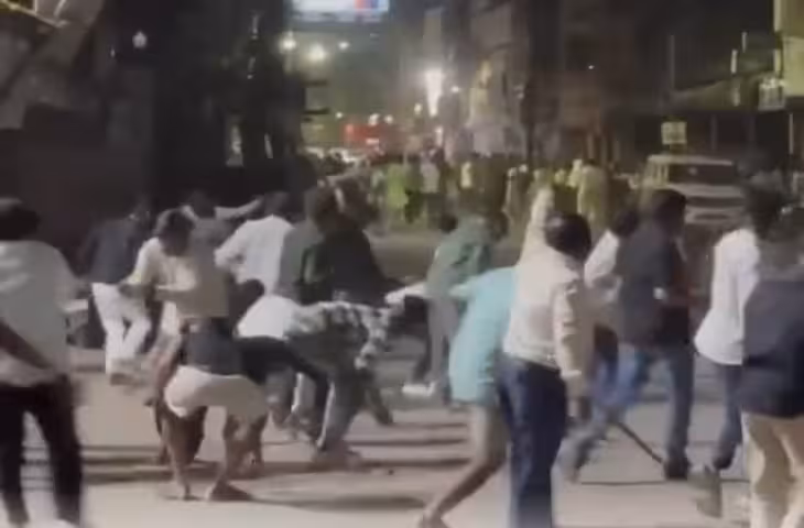 बिलासपुर में दो पक्षों के बीच जमकर पत्थरबाजी, पुलिसकर्मी समेत कई घायल; इलाके में तनाव