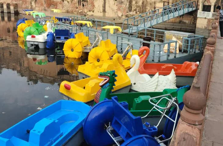आमेर किले के सामने Maota Lake में 9 मार्च से शुरू होगी बोटिंग सेवा