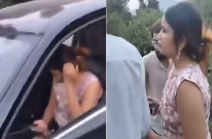 होटल से 10900 रुपये का बिल दिए बिना भाग रही थी महिला, कर्मचारियों ने दौड़ाकर पकड़ा, फिर सड़क पर जमकर हुआ तमाशा