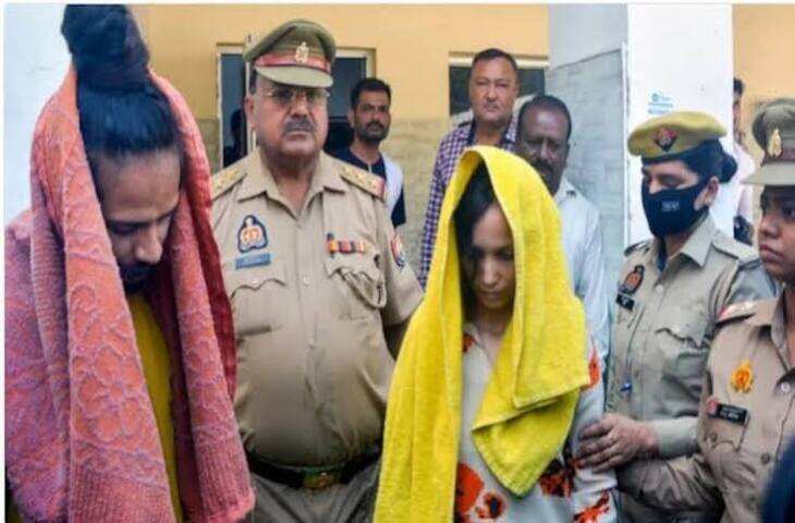 मेरठ में पत्नी की चाकू से गला रेतकर हत्या, वारदात के बाद खुद थाने पहुंचा पति; वीडियो में देंखे बच्चे शव के पास रोते मिले