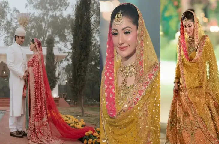 मरियम नवाज ने बेटे की शादी में लूटी महफिल, 52 की उम्र में भी पाकिस्तानी नेता का शाही लुक हिट
