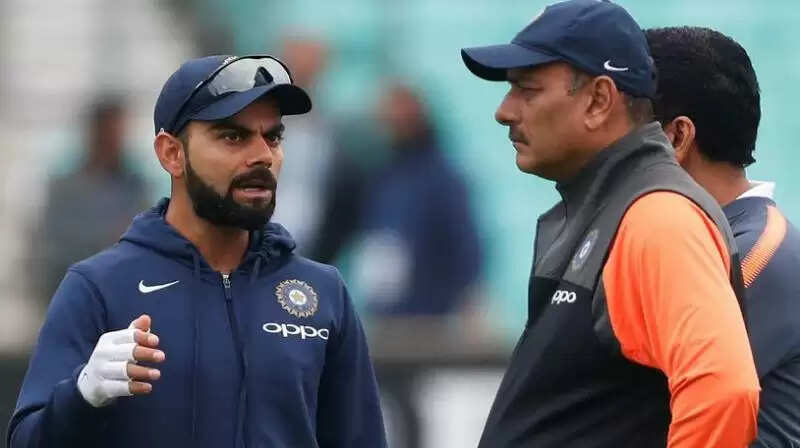 virat kohli Ravi Shastri
