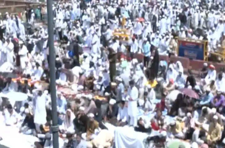 अलविदा जुमा: जयपुर की जामा मस्जिद में उमड़ी अकीदतमंदों की भीड़, सुरक्षा के कड़े इंतजाम