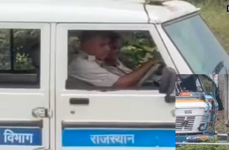 जयपुर रिंग रोड पर परिवहन विभाग की चेकिंग पर सवाल: ट्रक चालकों से ₹500 की कथित अवैध वसूली का वीडियो वायरल