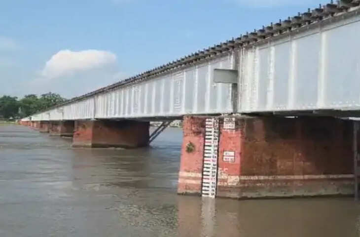 लखीमपुर खीरी में शारदा नदी फिर खतरे के निशान के पार, जलस्तर 154.61 मीटर पहुंचा