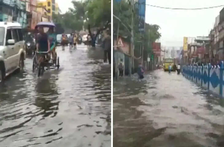 कोलकाता में 2 घंटे की बारिश से जलभराव, वीडियो में जाने कई राज्यों में प्री-मानसून का असर; दिल्ली-NCR में आंधी-बारिश का अलर्ट