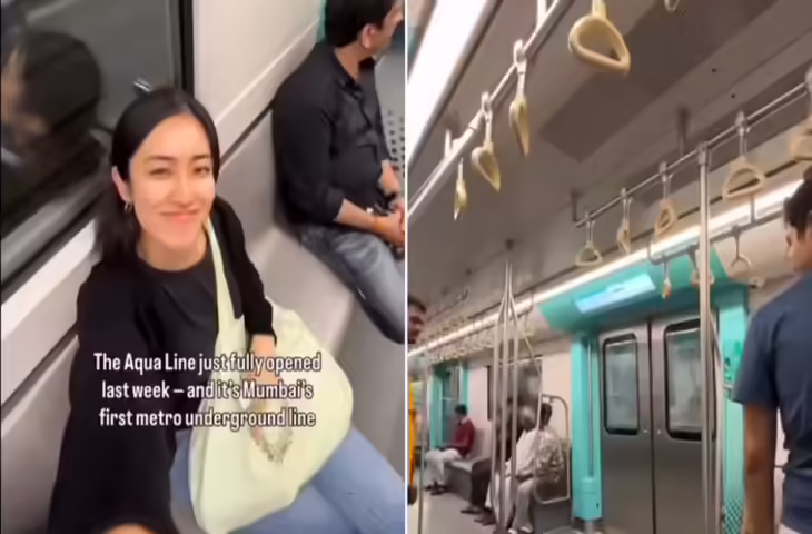 मुंबई के अंडरग्राउंड मेट्रो में बैठी जापानी महिला, स्टेशन पर कदम रखते ही माहौल देख उड़े होश, तो बोल दी बड़ी बात