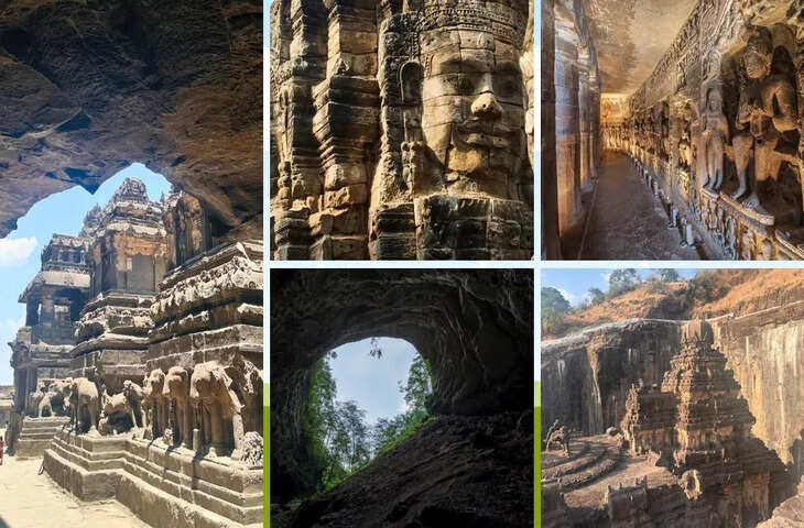 भारत की रहस्यमयी गुफाओं की सैर! अजंता, एलोरा से बोर्रा तक जानिए कौन-कौन सी जगहें हैं घूमने के लिए बेस्ट​​​​​​​