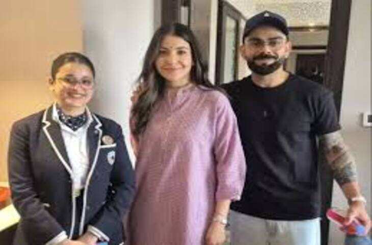 लंदन में फैमिली टाइम एन्जॉय कर रहे विराट कोहली और अनुष्का शर्मा, बेटे अकाय के साथ तस्वीरें वायरल