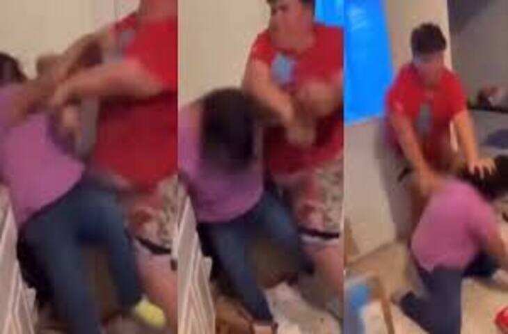 12 साल के बेटे ने मां पर किया हमला! खाना देने से इनकार करने पर कर दी लत-घूसों की बरसात, वीडियो देख खौल जाएगा खून&nbsp;&nbsp;