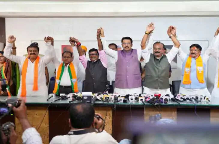 भाजपा में शामिल हुए जनसुराजी नेता, सरावगी बोले- नए साथियों से पार्टी होगी और मजबूत; बांकीपुर उपचुनाव से पहले बढ़ी सियासी हलचल