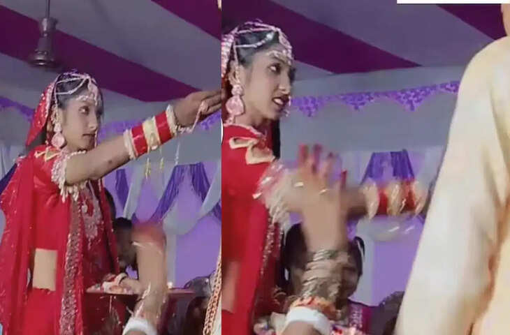 Viral Video: रसगुल्ले को लेकर दूल्हे के नखरों से भड़की दुल्हन, स्टेज पर थप्पड़ जड़ते ही बदल गया शादी का माहौल