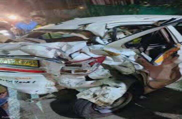 नोएडा में डिफेंडर ने 5 गाड़ियों को उड़ाया, तेज रफ्तार का दिखा कहर