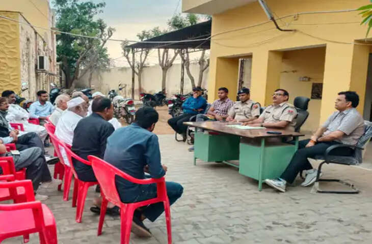 Nagaur मकराना में सीएलजी की बैठक : शांतिपूर्वक पर्व मनाने की अपील, माहौल खराब करने पर होगी कार्रवाई