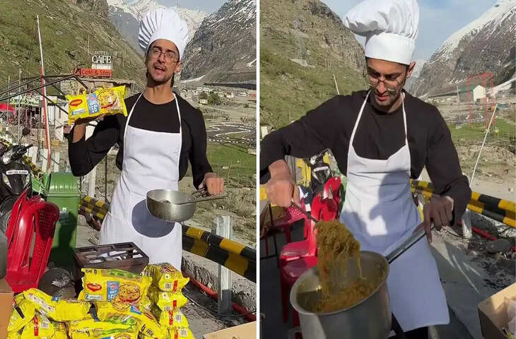 हिल स्टेशनों की सर्द वादियों में Maggi बेचकर कमाई का अनोखा मॉडल: एक दिन में महीने भर की सैलरी का दावा, वीडियो ने मचाया बवाल