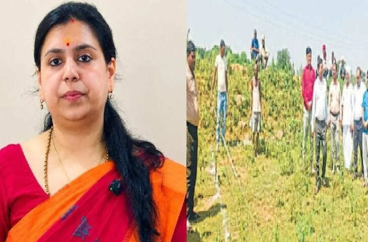 पूर्व IAS दिव्या मित्तल के सवाल के बाद जागा मिर्जापुर प्रशासन, लहुरियादह में शुरू हुआ स्कूल का निर्माण