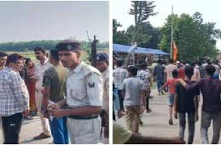 कपड़ा कारोबारी के बेटे की गोलीमारकर हत्या, विरोध में बाजार बंद, प्रदर्शन