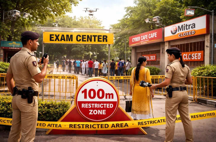नकल पर &lsquo;सर्जिकल स्ट्राइक&rsquo;: हाईटेक निगरानी और सख्त कानून के बीच होगी परीक्षा, 7.70 लाख अभ्यर्थी शामिल