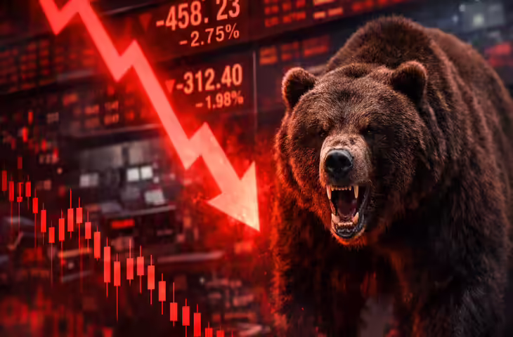 Stock&nbsp;Market Closing : भारी गिरावट के साथ बंद हुआ बाजार!&nbsp;सेंसेक्स 850 अंक गिरकर बंद, निफ्टी 24,200 के नीचे हुआ क्लोज&nbsp;