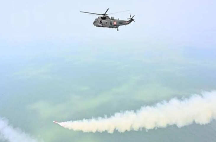 बंगाल की खाड़ी में DRDO-नौसेना का सफल मिसाइल परीक्षण, वीडियो में देंखे भारत की &lsquo;साल्वो लॉन्च&rsquo; क्षमता का प्रदर्शन