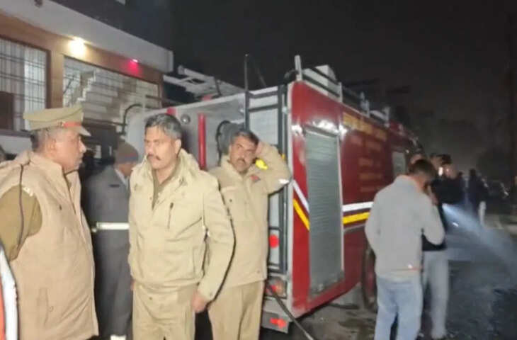 मुजफ्फरनगर में दर्दनाक हादसा, फ्लैट में सिलेंडर ब्लास्ट से लगी आग; जिंदा जल गए एक ही परिवार के 3 लोग