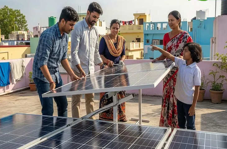 प्रधानमंत्री सूर्य घर मुफ्त बिजली योजना को मिल रहा बढ़ता समर्थन, मरुस्थलीय जिलों में सोलर अपनाने की रफ्तार तेज