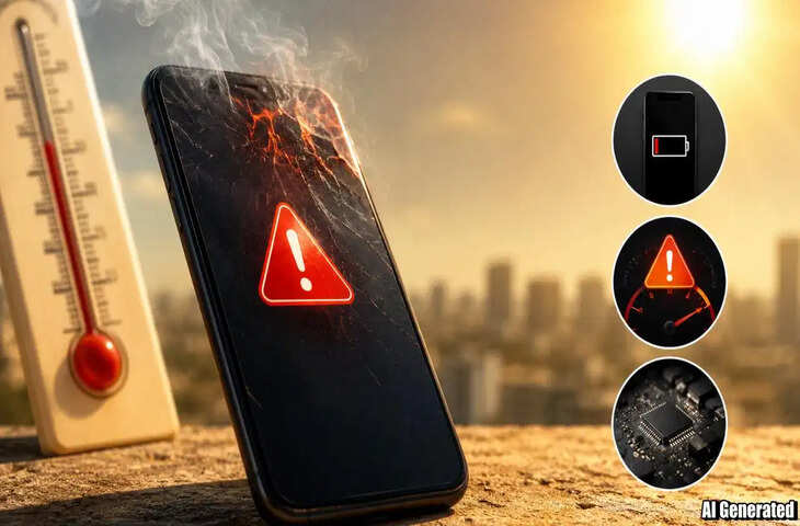 45&deg;C की तपती गर्मी में स्मार्टफोन फटने का खतरा, तुरंत अपनाएं ये जरूरी सेफ्टी टिप्स