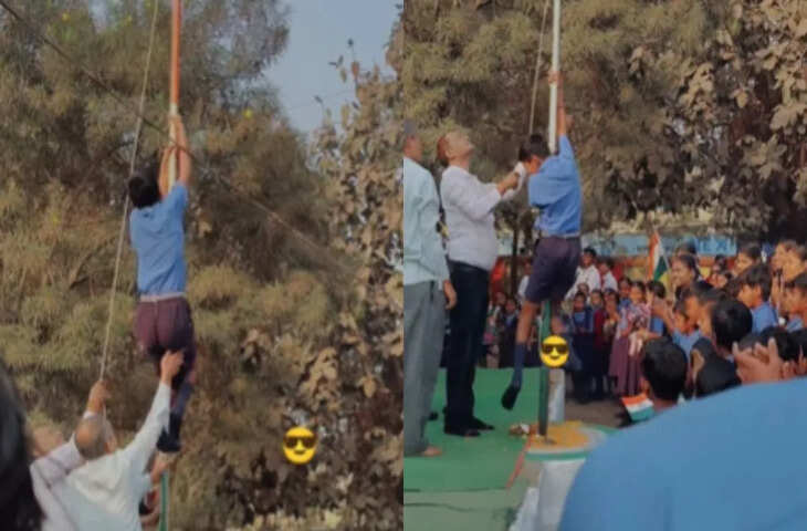 गणतंत्र दिवस पर लड़के ने किया गजब का काम, सोशल मीडिया पर छाया उसका Video